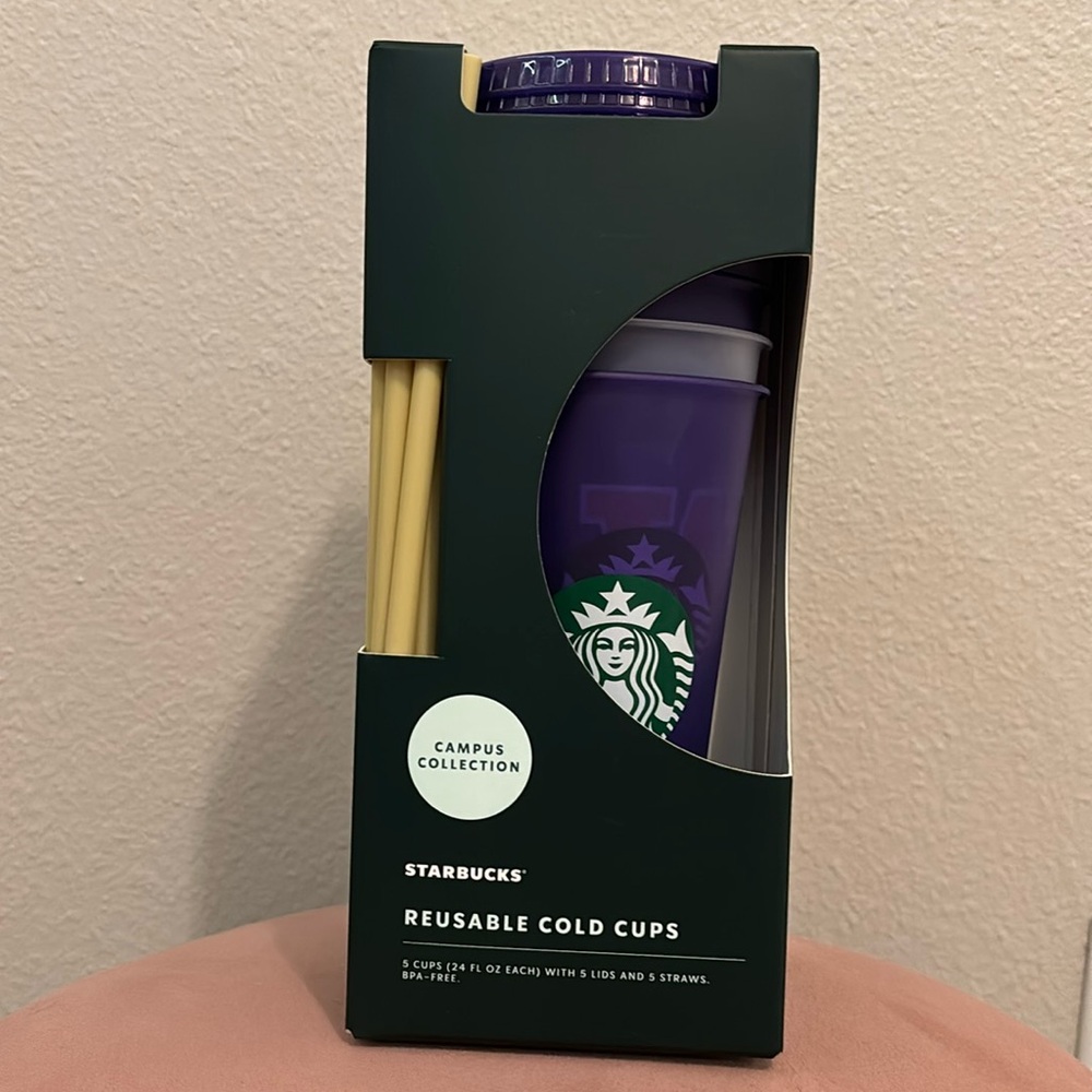UW Starbucks reusable cold cups